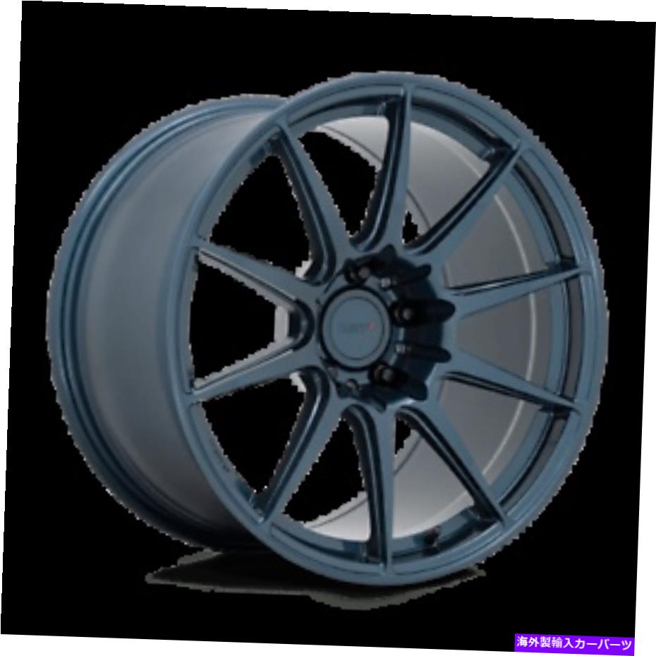 ホイール　４本セット 18x8 TSWケモラグロスダークブルーホイール5x4.25（42mm）セット4 18x8 TSW Kemora Gloss Dark Blue Wheels 5x4.25 (42mm) Set of 4【並行輸入品】