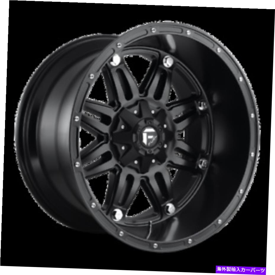 ホイール　４本セット 17x9燃料1PC D531人質マットブラックホイール5x4.5/5x5（1mm）セット4のセット 17x9 Fuel 1PC D531 HOSTAGE Matte Black Wheels 5x4.5/5x5 (1mm) Set of 4【並行輸入品】