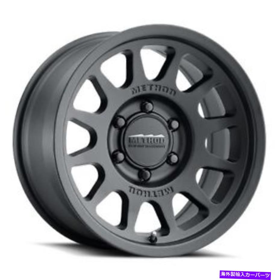 ホイール 4本セット 17x8.5メソッドMR703ブラックホイール5x5(25mm)セット4 17x8.5 Method MR703 Black Wheel 5x5 (25mm) Set of 4【並行輸入品】|Us Custom Parts Shop USDM