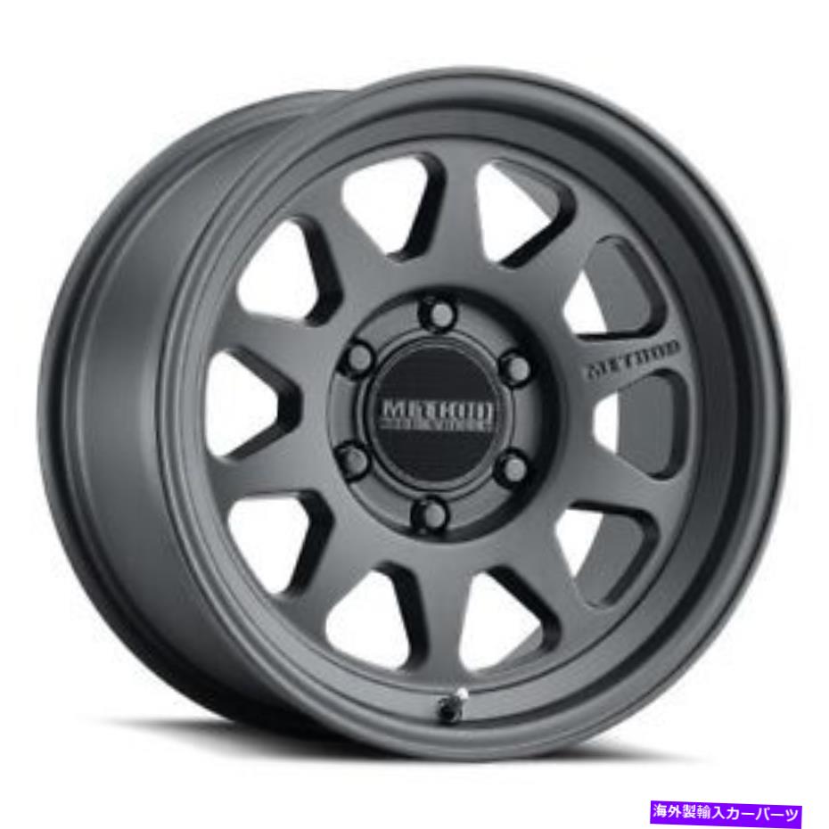 ホイール　４本セット 17x8.5メソッドMR316マットブラックホイール6x120（0mm）4のセット 17x8.5 Method MR316 Matte Black Wheels 6x120 (0mm) Set of 4【並行輸入品】