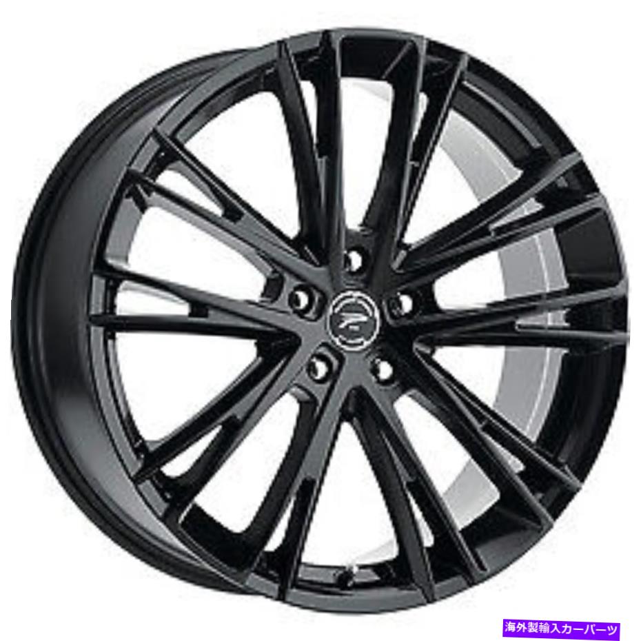 ホイール　４本セット 20x8.5 Platinum 458bk Prophecy Gloss Black Wheels 5x112（35mm）セット4 20x8.5 Platinum 458BK Prophecy Gloss Black Wheels 5x112 (35mm) Set of 4【並行輸入品】