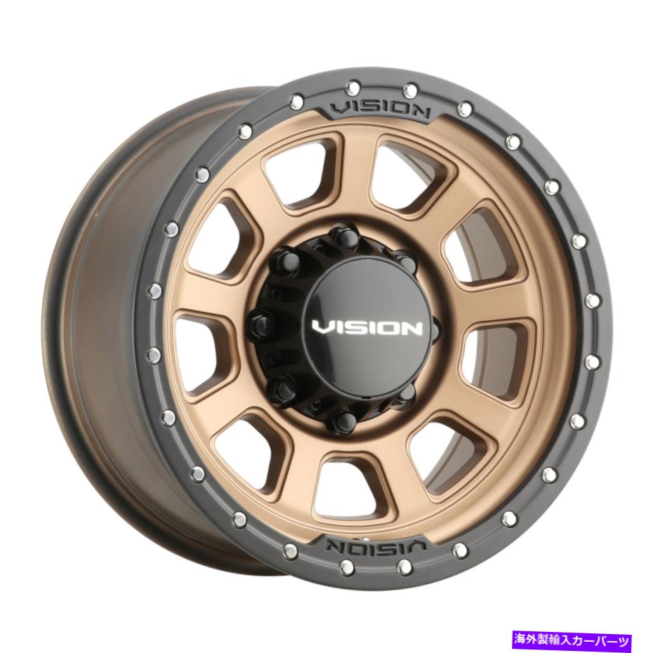 ホイール　４本セット 18x9ビジョン350 OJOSブロンズホイール6x5.5（12mm）セット4 18x9 Vision 350 Ojos Bronze Wheels 6x5.5 (12mm) Set of 4【並行輸入品】｜Us Custom Parts Shop USDM