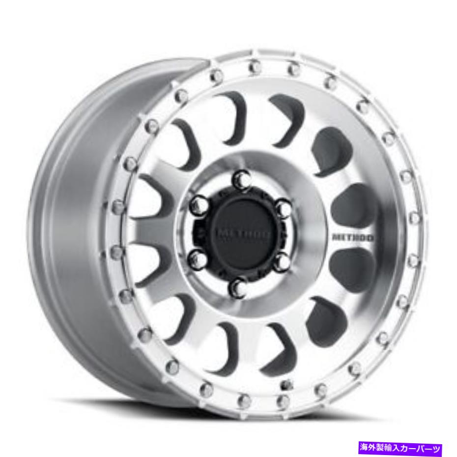 ホイール　４本セット 17x8.5メソッドMR315機械加工/クリアコートホイール6x135（0mm）セット4 17x8.5 Method MR315 Machined/Clear Coat Wheels 6x135 (0mm) Set of 4【並行輸入品】