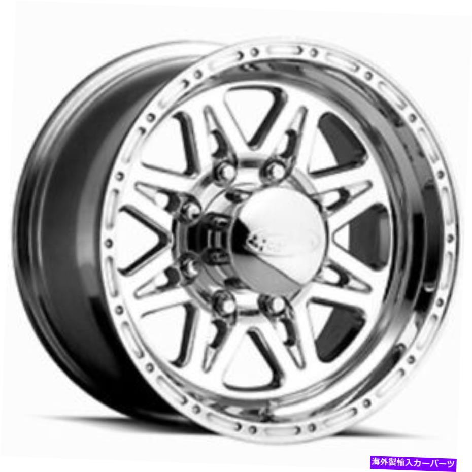 ホイール　４本セット 17x9 Raceline 888 Renegade PolishedWheels 8x6.5（-12mm）セット4 17x9 Raceline 888 Renegade Polished Wheels 8x6.5 (-12mm) Set of 4【並行輸入品】