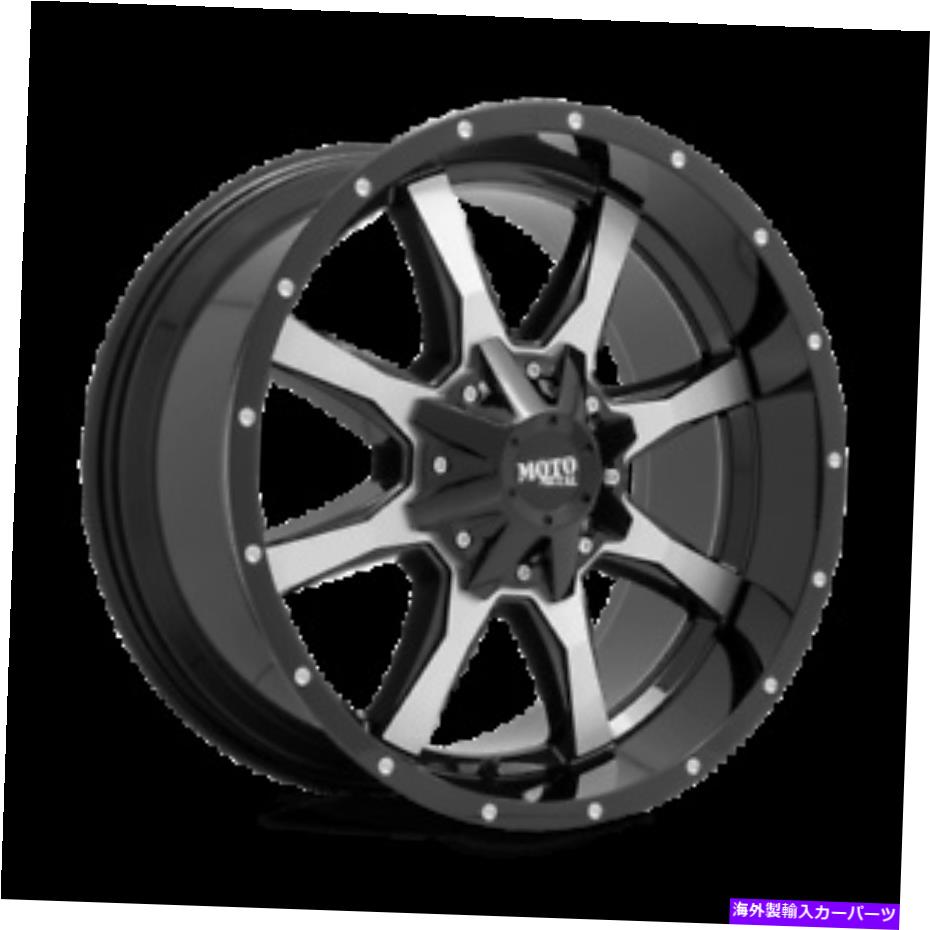ホイール　４本セット 18x9 Moto Metal Mo970 Gloss Black Mach Face Wheels 6x135/6x5.5（12mm）セット4のセット 18x9 Moto Metal MO970 Gloss Black Mach Face Wheels 6x135/6x5.5 (12mm) Set of 4【並行輸入品】｜Us Custom Parts Shop USDM