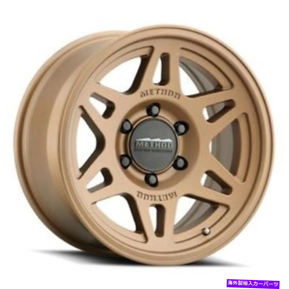 ホイール　４本セット 17x8.5メソッドレースホイールMR706ビーズグリップブロンズホイール6x120（0mm）セット4 17x8.5 Method Race Wheels MR706 Bead Grip Bronze Wheels 6x120 (0mm) Set of 4【並行輸入品】｜Us Custom Parts Shop USDM