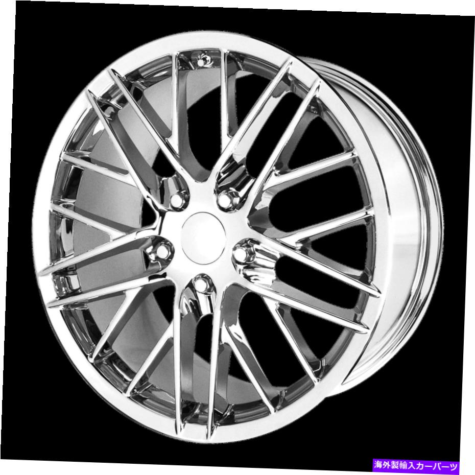 ホイール　４本セット 17x8.5 OE Creations PR121 Chrome Wheels 5x4.75（49mm）セット4 17x8.5 OE Creations PR121 Chrome Wheels 5x4.75 (49mm) Set of 4【並行輸入品】