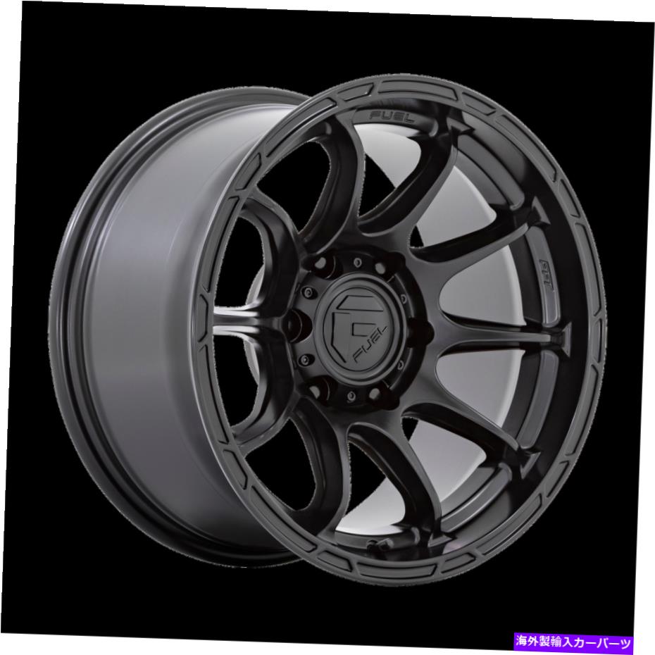 ホイール　４本セット 17x9燃料オフロードD791バリアントマットブラックホイール5x5（-12mm）セット4 17x9 Fuel Off-Road D791 Variant Matte Black Wheels 5x5 (-12mm) Set of 4【並行輸入品】