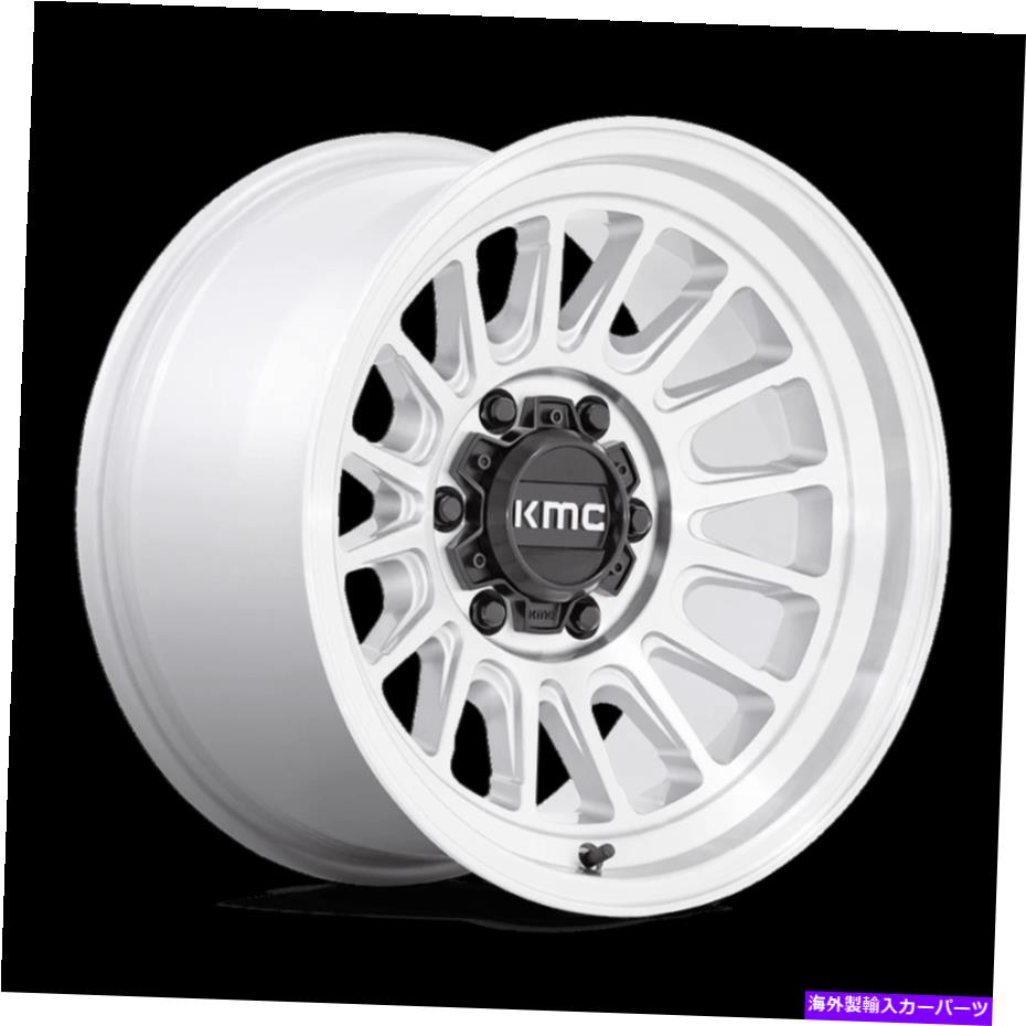 ホイール 4本セット 17x9 kmc km724インパクトol銀機械加工ホイール5x5(-12mm)セット4 17x9 KMC KM724 Impact OL Silver Machined Wheels 5x5 (-12mm) Set of 4【並行輸入品】|Us Custom Parts Shop USDM