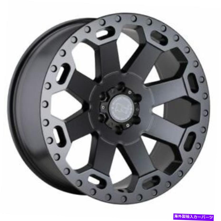 ホイール　４本セット 17x9ブラックサイロードマットガンメタルホイール6x5.5（-12mm）セット4のセット 17x9 Black Rhino Warlord Matte Gunmetal Wheels 6x5.5 (-12mm) Set of 4【並行輸入品】
