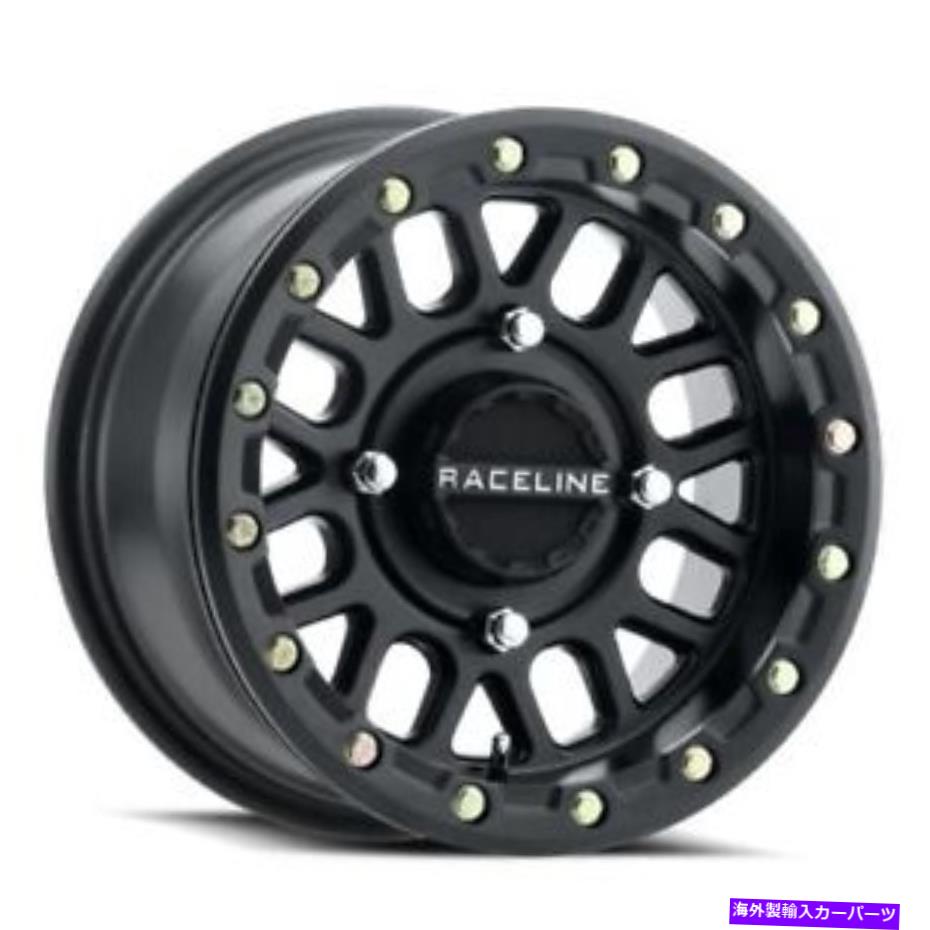 ホイール　４本セット 15x6 Raceline A93B Podium UTV Satin Black Wheels 4x156（40mm）セット4 15x6 Raceline A93B Podium UTV Satin Black Wheels 4x156 (40mm) Set of 4【並行輸入品】｜Us Custom Parts Shop USDM