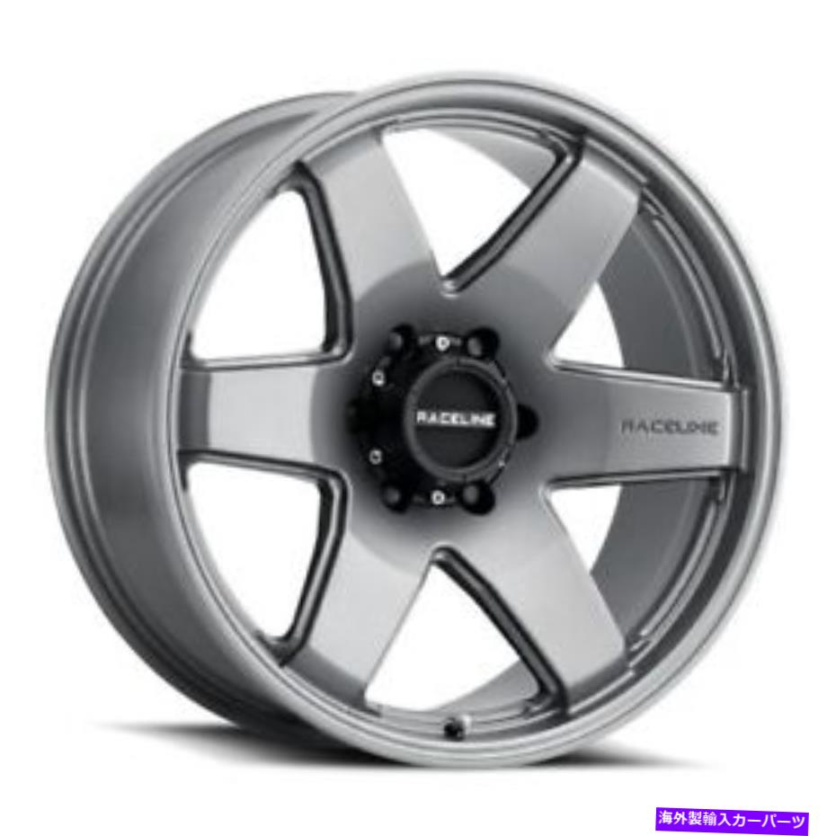 ホイール　４本セット 18x8 Raceline 942GS中毒のグレーストーンホイール5x4.5（35mm）セット4 18x8 Raceline 942GS Addict Greystone Wheels 5x4.5 (35mm) Set of 4【並行輸入品】 319,275円
