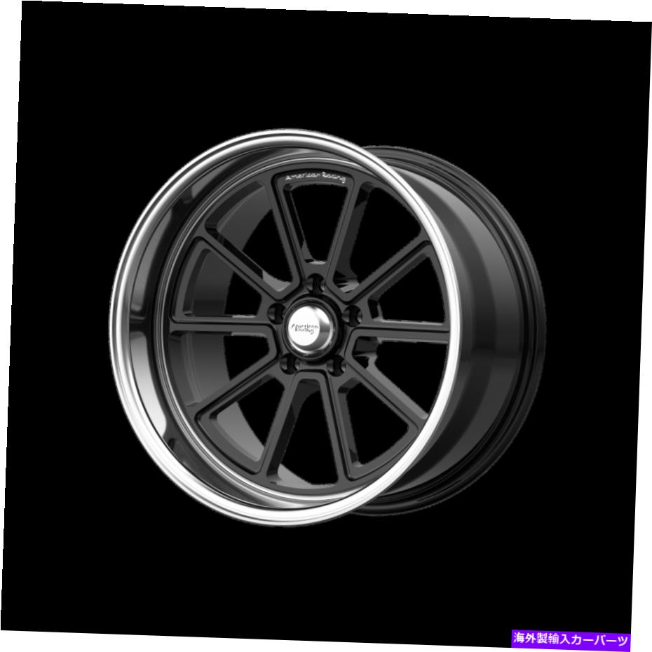 ホイール　４本セット 18x10アメリカンレーシングVN510グロスブラックホイール5x5（12mm）セット4のセット 18x10 American Racing VN510 Gloss Black Wheels 5x5 (12mm) Set of 4【並行輸入品】