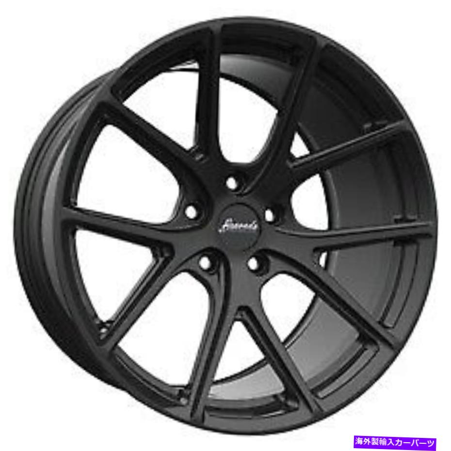 ホイール 4本セット 18x10 bravado 08bトリビュートマットブラックホイール5x4.5(38mm)セット4 18x10 Bravado 08B Tribute Matte Black Wheels 5x4.5 (38mm) Set of 4【並行輸入品】|Us Custom Parts Shop USDM