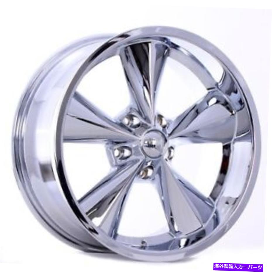 ホイール　４本セット 18x7 Boyd Coddington BC1 Junkyard Dog ChromeWheels 5x4.5（0mm）セット4 18x7 Boyd Coddington BC1 Junkyard Dog Chrome Wheels 5x4.5 (0mm) Set of 4【並行輸入品】