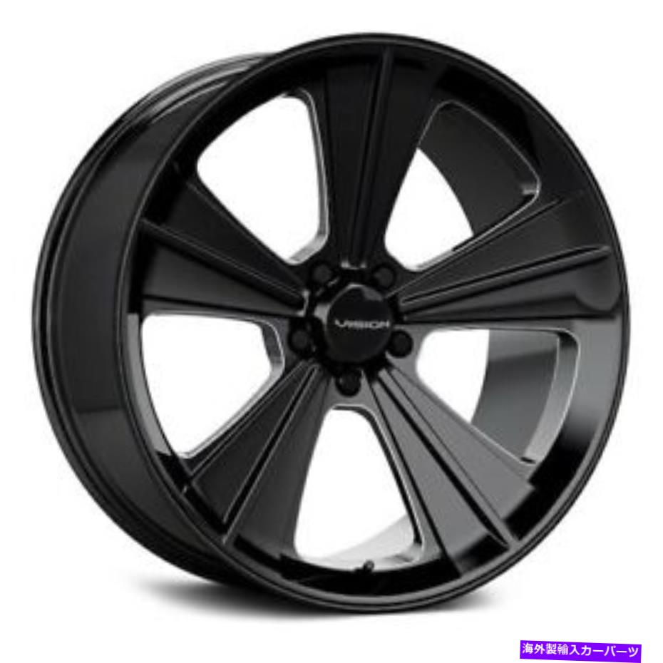 ホイール　４本セット 20x11 American Muscle V327ミサイルグロスブルクミリングホイール5x4.5（50mm）セット4 20x11 American Muscle V327 Missile Gloss Blk Milled Wheels 5x4.5 (50mm) Set of 4【並行輸入品】｜Us Custom Parts Shop USDM