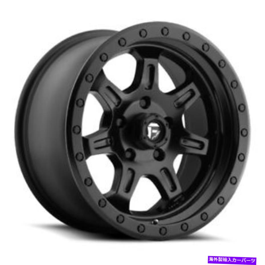 ホイール 4本セット 17x8.5 d572燃料JM2マットブラックホイール6x5.5(7mm)セット4のセット 17x8.5 D572 Fuel JM2 Matte Black Wheels 6x5.5 (7mm) Set of 4【並行輸入品】