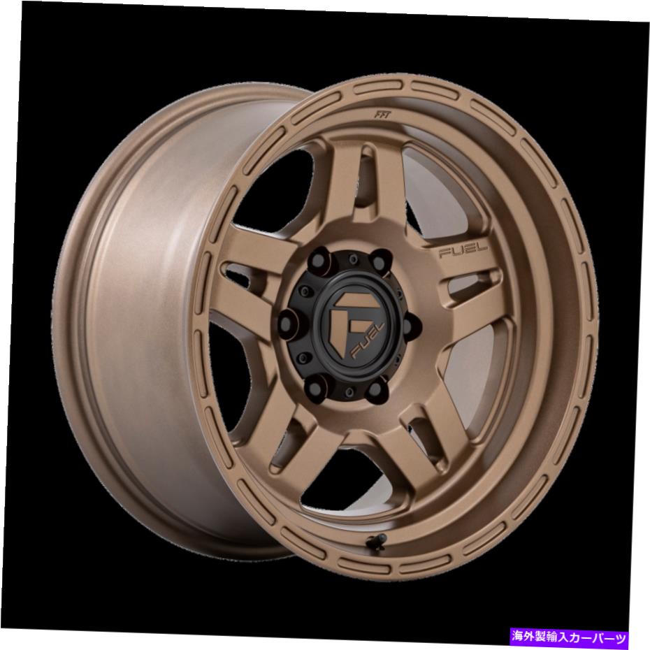 ホイール　４本セット 17x8.5燃料オフロードD800酸化物マットブロンズホイール6x5.5（-10mm）セット4 17x8.5 Fuel Off-Road D800 Oxide Matte Bronze Wheels 6x5.5 (-10mm) Set of 4【並行輸入品】