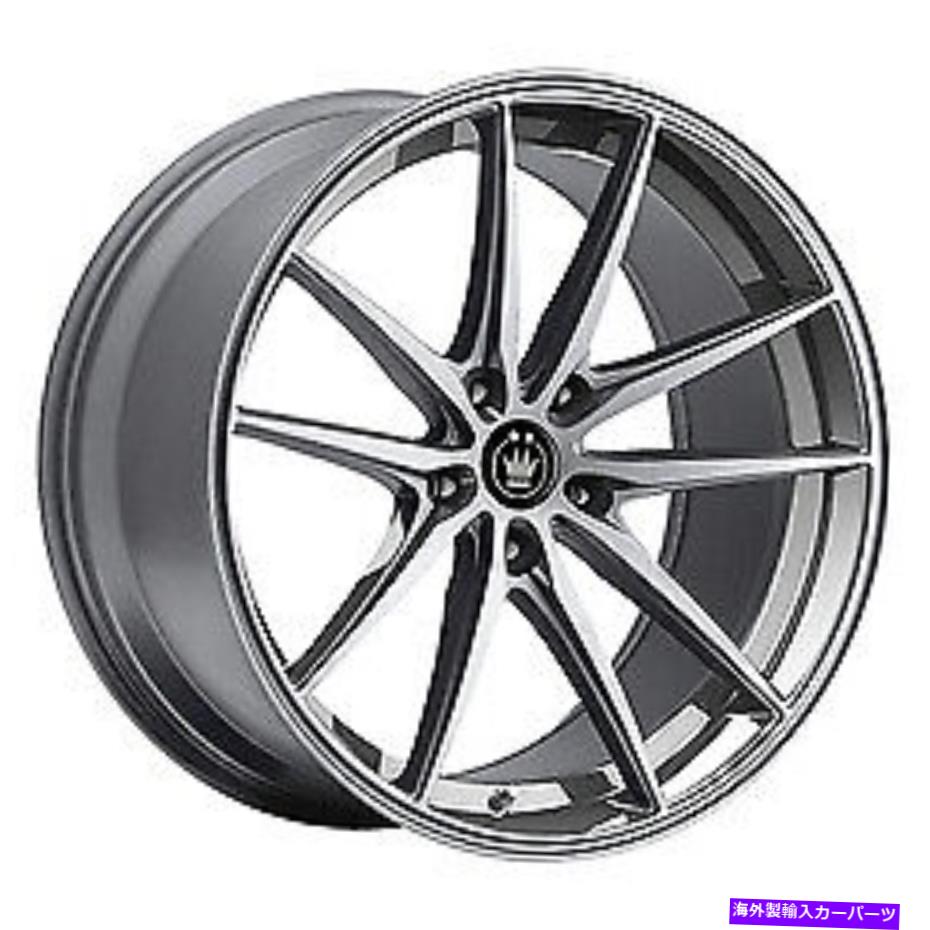 ホイール　４本セット 19x9.5 konig 37oオーバーステアオパールホイール5x4.5（25mm）セット4 19x9.5 Konig 37O Oversteer Opal Wheels 5x4.5 (25mm) Set of 4【並行輸入品】