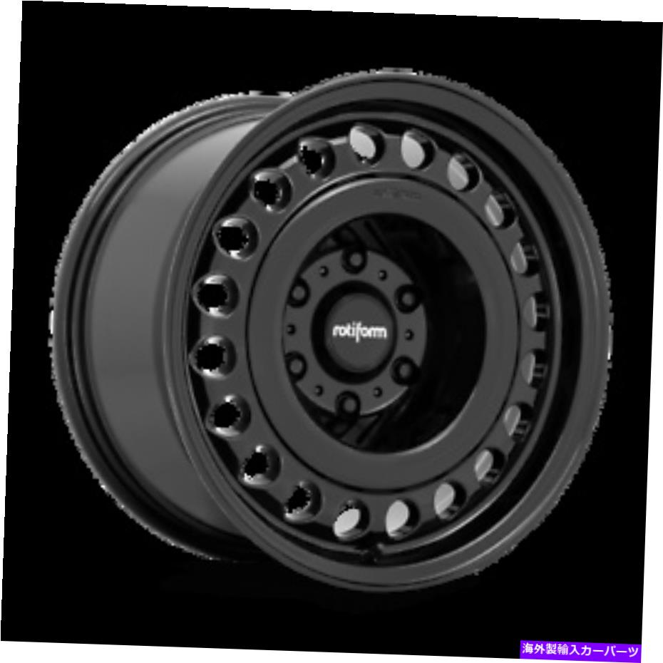 ホイール　４本セット 17x9 Rotiform 1PC R191 STL GLOSSブラックホイール6x135（0mm）4のセット 17x9 Rotiform 1PC R191 STL Gloss Black Wheels 6x135 (0mm) Set of 4【並行輸入品】