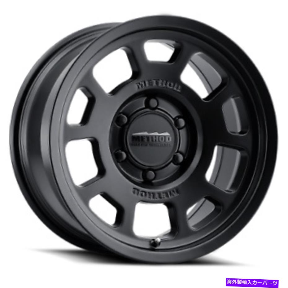ホイール　４本セット 17x8.5メソッドMR705ブラックホイール6x135（25mm）セット4 17x8.5 Method MR705 Black Wheel 6x135 (25mm) Set of 4【並行輸入品】