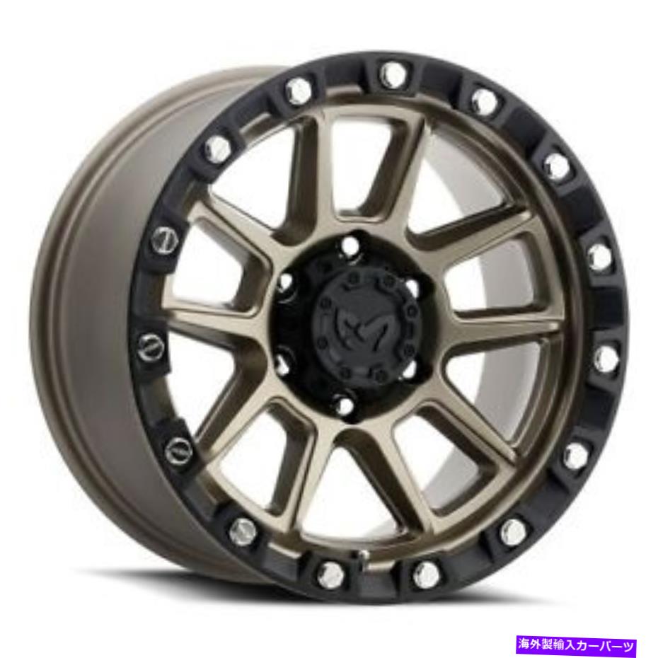 ホイール　４本セット 20x9 mkwオフロードM205マットブロンズホイール5x150（12mm）セット4 20x9 MKW Offroad M205 Matte Bronze Wheels 5x150 (12mm) Set of 4【並行輸入品】｜Us Custom Parts Shop USDM