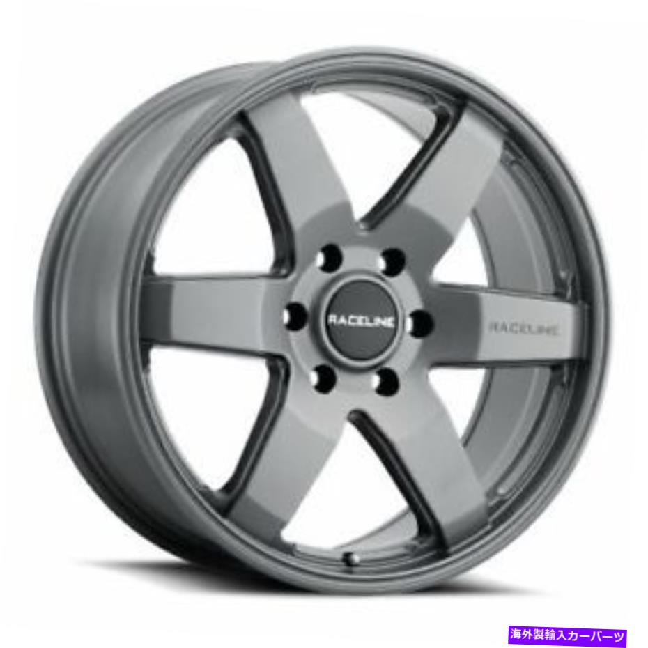 ホイール　４本セット 17x9 Raceline 942GS中毒性グレイストーンホイール6x5.5（0mm）セット4 17x9 Raceline 942GS Addict Greystone Wheels 6x5.5 (0mm) Set of 4【並行輸入品】