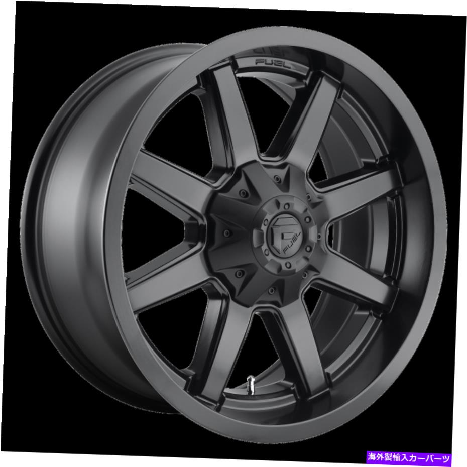 ホイール　４本セット 17x8.5燃料D436マーベリックサテンブラックホイール6x120（25mm）セット4のセット 17x8.5 Fuel D436 Maverick Satin Black Wheels 6x120 (25mm) Set of 4【並行輸入品】