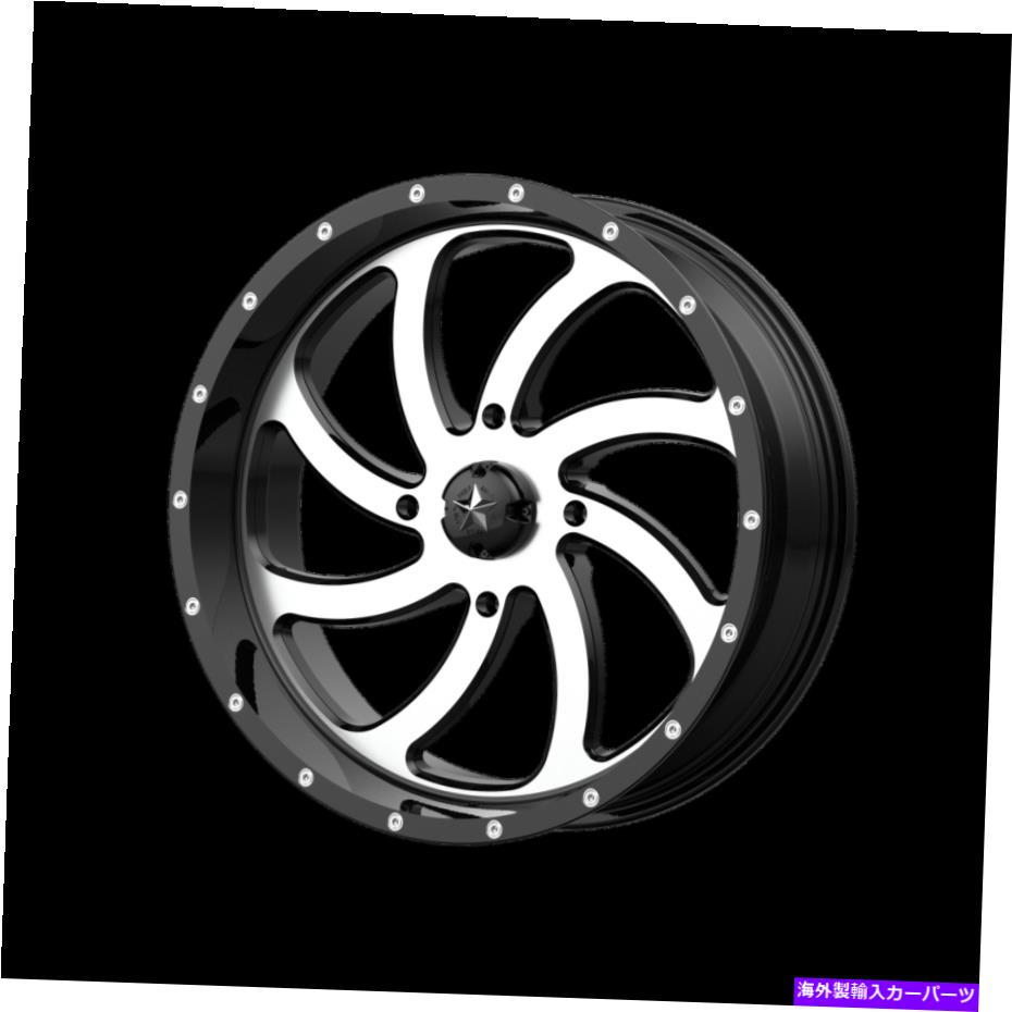 ホイール　４本セット 20x7 MSAオフロードホイールM36機械加工グロスブラックホイール4x137（0mm）セット4 20x7 MSA Offroad Wheels M36 Machined Gloss Black Wheels 4x137 (0mm) Set of 4【並行輸入品】｜Us Custom Parts Shop USDM