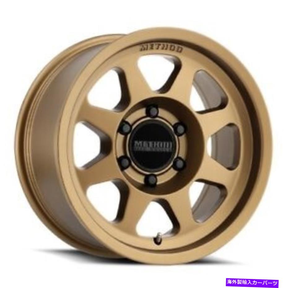 ホイール 4本セット 17x8.5メソッドMR701ブロンズホイール6x135(0mm)セット4 17x8.5 Method MR701 Bronze Wheels 6x135 (0mm) Set of 4【並行輸入品】|Us Custom Parts Shop USDM