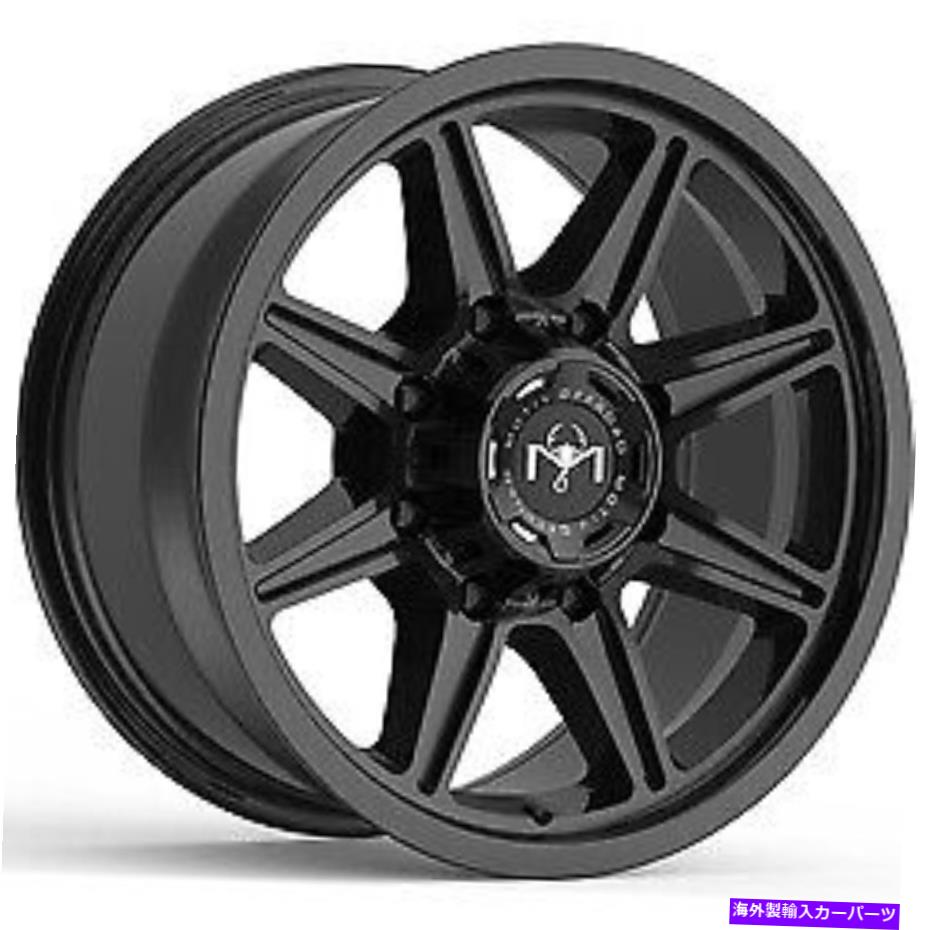 ホイール　４本セット 20x10 Motiv Off Road428Bバラストグロスブラックホイール5x5.5（-12mm）セット4 20x10 Motiv Off Road 428B Balast Gloss Black Wheels 5x5.5 (-12mm) Set of 4【並行輸入品】