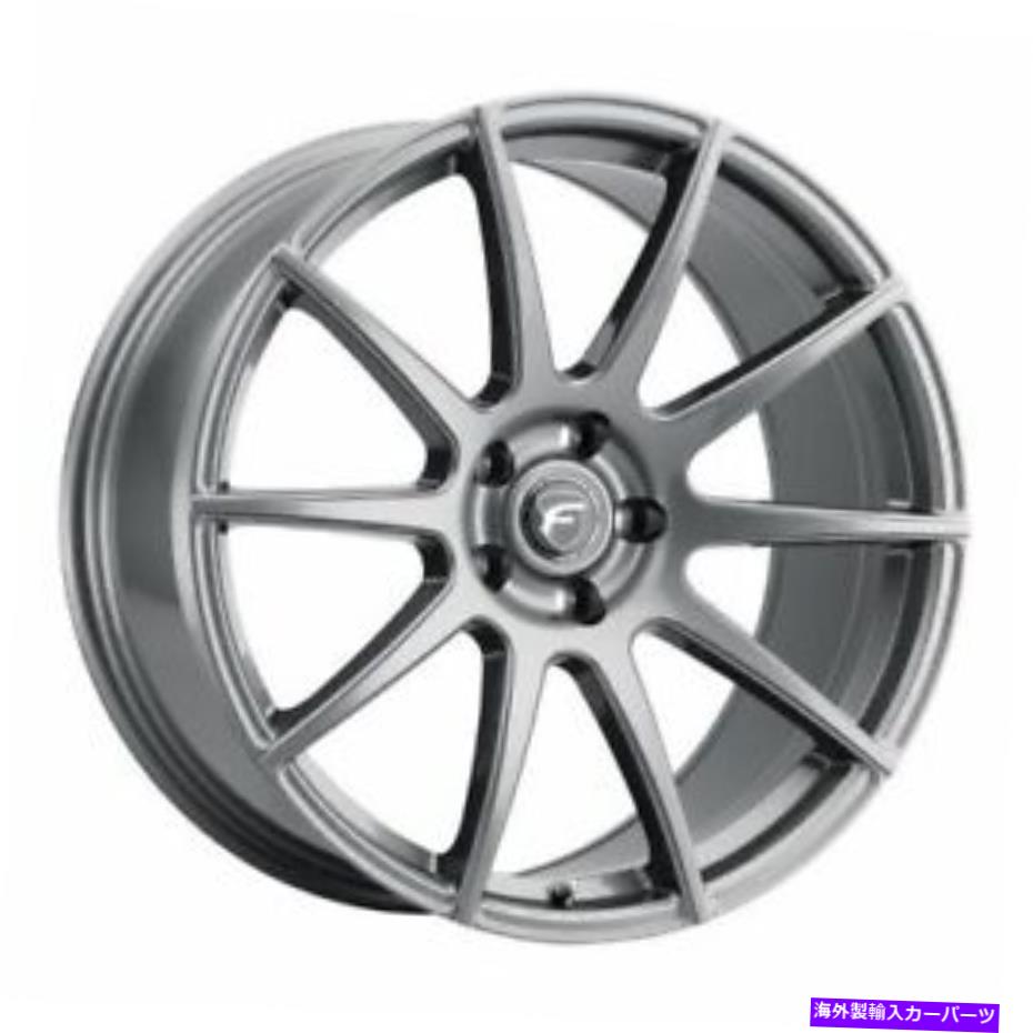 ホイール　４本セット 19x9 forgestar f103 cf10グロス無煙炭ホイール5x4.5（35mm）セット4 19x9 Forgestar F103 CF10 Gloss Anthracite Wheels 5x4.5 (35mm) Set of 4【並行輸入品】