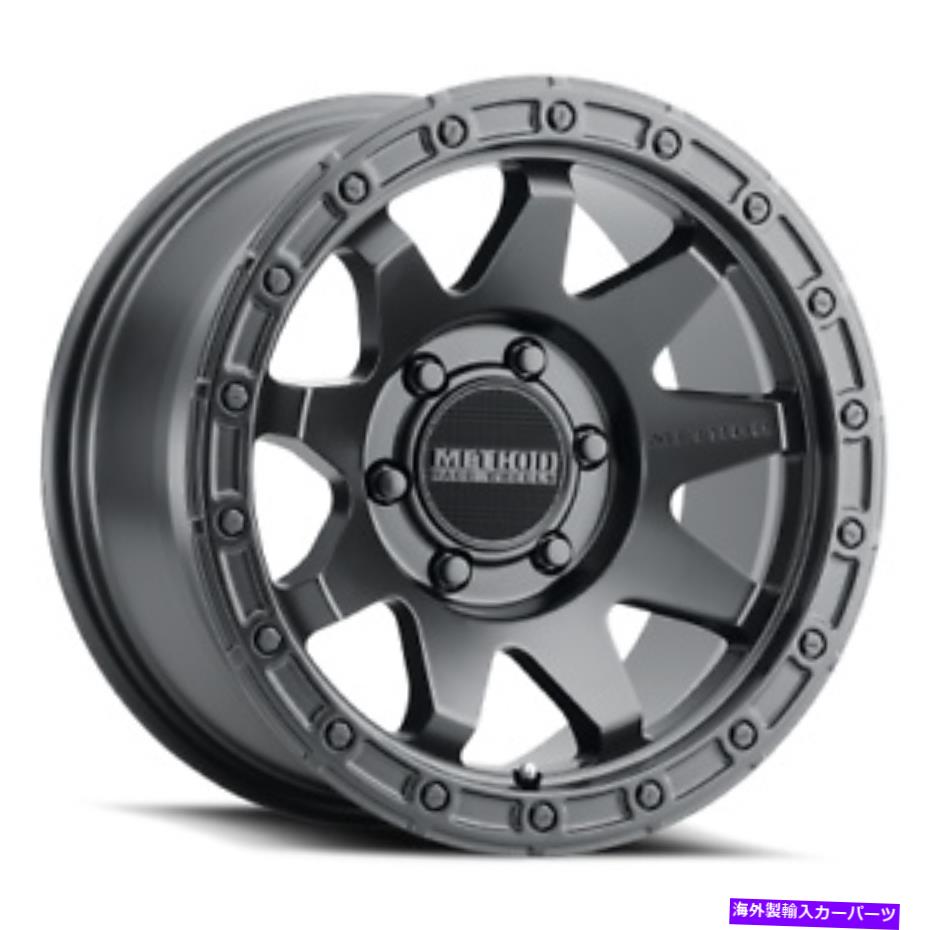 ホイール　４本セット 17x8.5メソッドMR317ブラックホイール8x170（0mm）4のセット 17x8.5 Method MR317 Black Wheel 8x170 (0mm) Set of 4【並行輸入品】