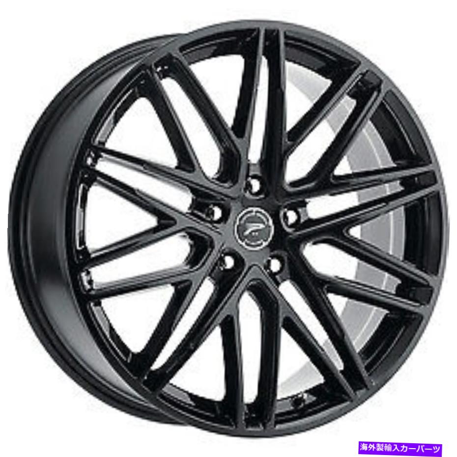 ホイール　４本セット 20x8.5 Platinum 460bk Atonement Glossブラックホイール5x115（35mm）セット4 20x8.5 Platinum 460BK Atonement Gloss Black Wheels 5x115 (35mm) Set of 4【並行輸入品】