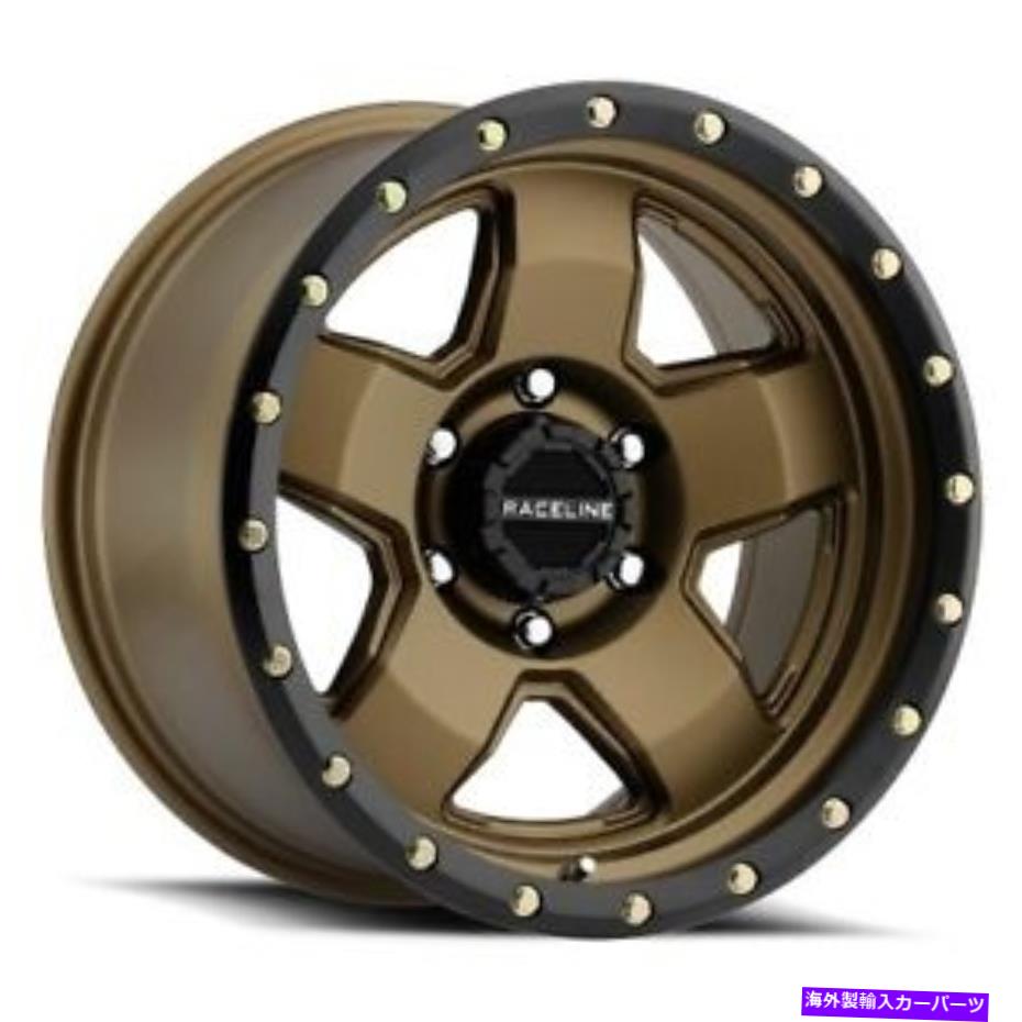 ホイール　４本セット 17x9 Raceline 937bz Combat Bronze Wheels 6x135（0mm）4のセット 17x9 Raceline 937BZ Combat Bronze Wheels 6x135 ( 0mm) Set of 4【並行輸入品】｜Us Custom Parts Shop USDM 326,750円