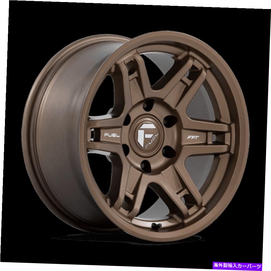 ホイール　４本セット 17x8.5燃料オフロードD837スレイヤーマットブロンズホイール5x5（-15mm）セット4 17x8.5 Fuel Off-Road D837 Slayer Matte Bronze Wheels 5x5 (-15mm) Set of 4【並行輸入品】