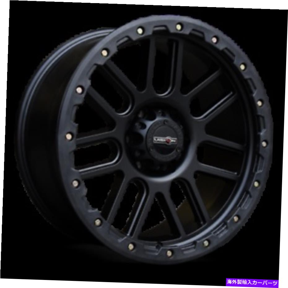 ホイール　４本セット 20x9ビジョンオフロード111ネメシスマットブラックホイール5x5.5（12mm）セット4 20x9 Vision Off-Road 111 Nemesis Matte Black Wheels 5x5.5 (12mm) Set of 4【並行輸入品】