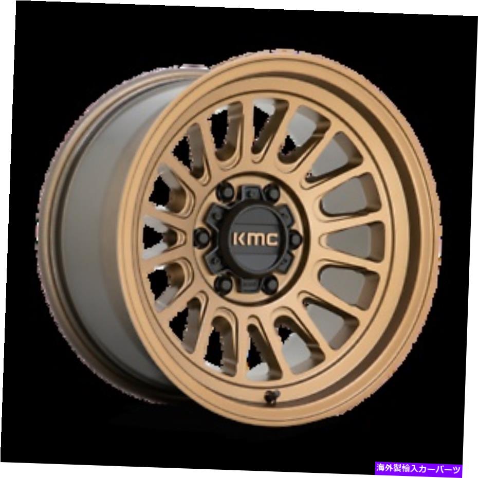 ホイール 4本セット 17x9 kmc km724インパクトolマットブロンズホイール5x5(-12mm)セット4 17x9 KMC KM724 IMPACT OL Matte Bronze Wheels 5x5 (-12mm) Set of 4【並行輸入品】|Us Custom Parts Shop USDM