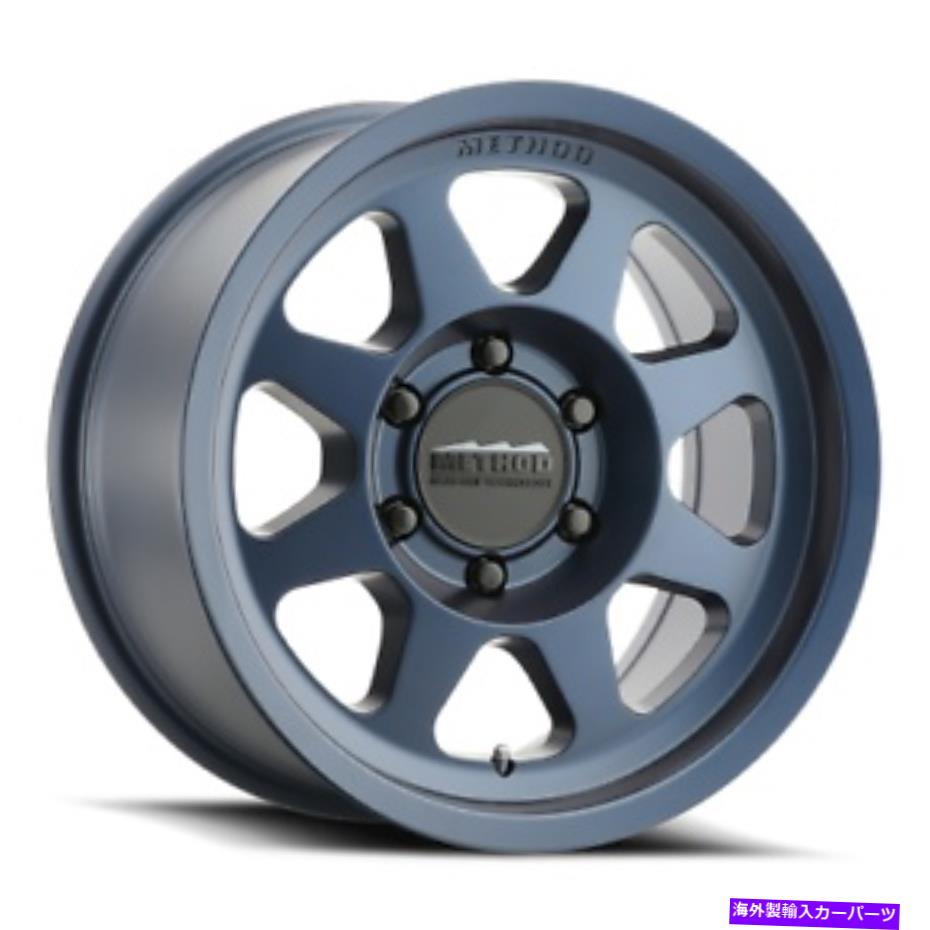 ホイール 4本セット 17x8.5メソッドMR701ブルーホイール5x5(0mm)セット4 17x8.5 Method MR701 Blue Wheel 5x5 (0mm) Set of 4【並行輸入品】|Us Custom Parts Shop USDM