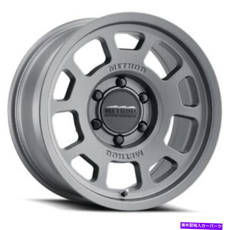 ホイール　４本セット 17x8.5メソッドMR705チタンホイール5x5（25mm）セット4 17x8.5 Method MR705 Titanium Wheel 5x5 (25mm) Set of 4【並行輸入品】