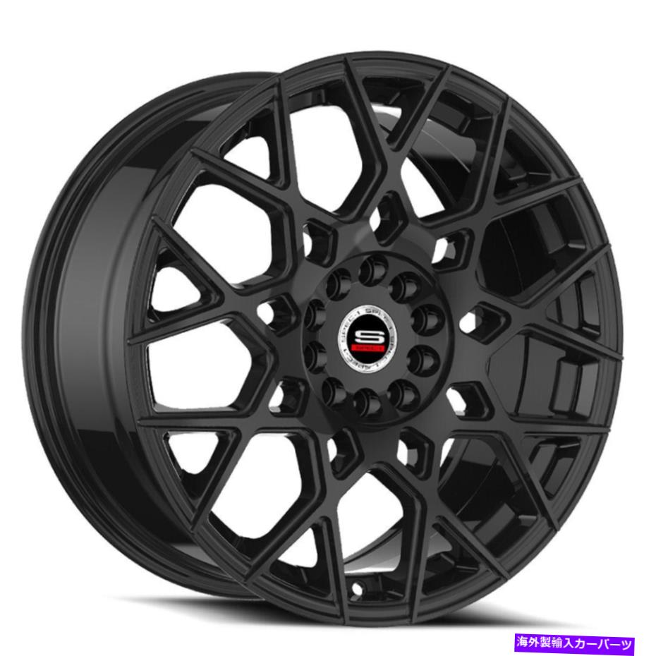 ホイール　４本セット 20x8.5 SPEC-1 SP-52光沢ブラックホイール5x4.5/5x120（38mm）セット4 20x8.5 Spec-1 SP-52 Gloss Black Wheels 5x4.5/5x120 (38mm) Set of 4【並行輸入品】｜Us Custom Parts Shop USDM 322,146円