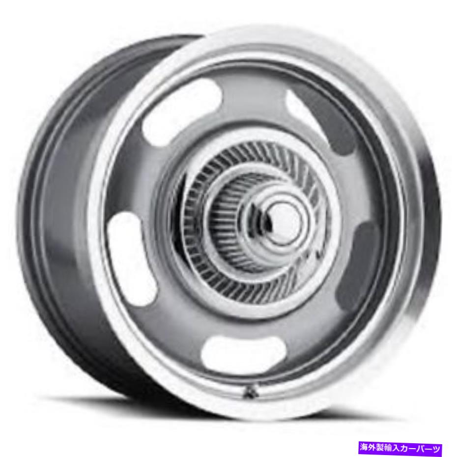 ホイール　４本セット 20x8.5アメリカの筋肉55ラリーガンメタルホイール5x4.5/5x4.75（-6mm）セット4 20x8.5 American Muscle 55 Rally Gunmetal Wheels 5x4.5/5x4.75 (-6mm) Set of 4【並行輸入品】