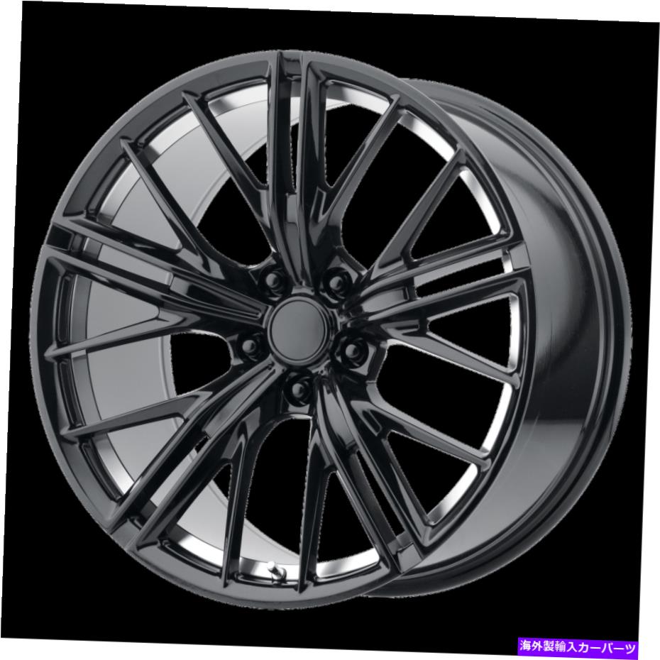 ホイール　４本セット 20x10 OE Creations PR194ブラック機械加工ホイール5x120（35mm）セット4 20x10 OE Creations PR194 Black Machined Wheels 5x120 (35mm) Set of 4【並行輸入品】