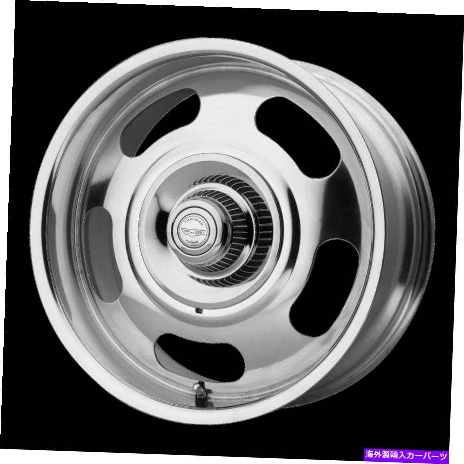 ホイール　４本セット 17x8 American Racing VN506研磨ホイール5x4.75/5x5（0mm）セット4 17x8 American Racing VN506 Polished Wheels 5x4.75/5x5 (0mm) Set of 4【並行輸入品】