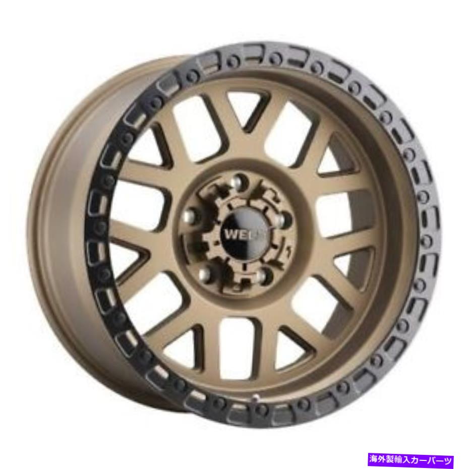 ホイール 4本セット 20x10溶接オフロードW115シンチブロンズブラックホイール6x135/6x5.5(13mm)セット4 20x10 WELD Off-Road W115 Cinch Bronze Black Wheels 6x135/6x5.5 (13mm) Set of 4【並行輸入品】|Us Custom Parts Shop USDM