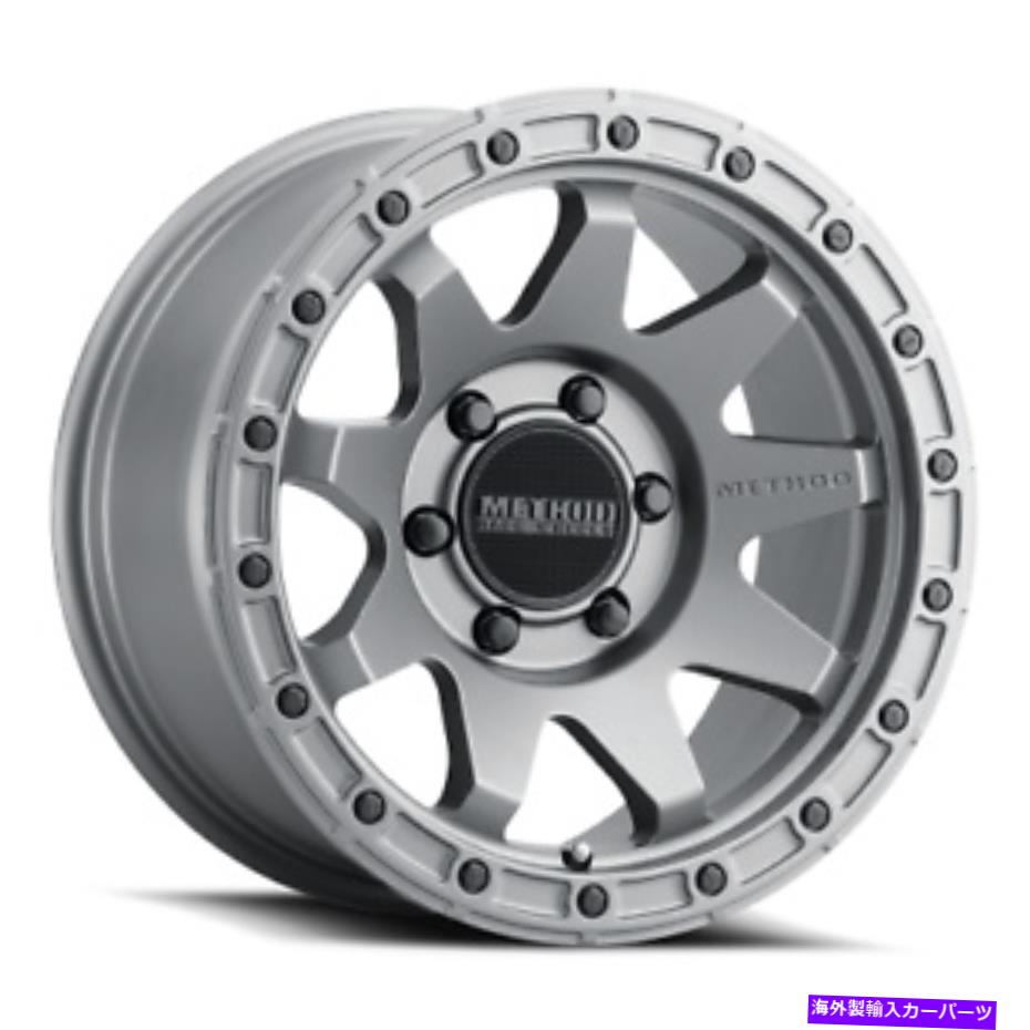 ホイール　４本セット 18x9メソッドMR317チタンホイール6x5.5（3mm）セット4 18x9 Method MR317 Titanium Wheel 6x5.5 (3mm) Set of 4【並行輸入品】