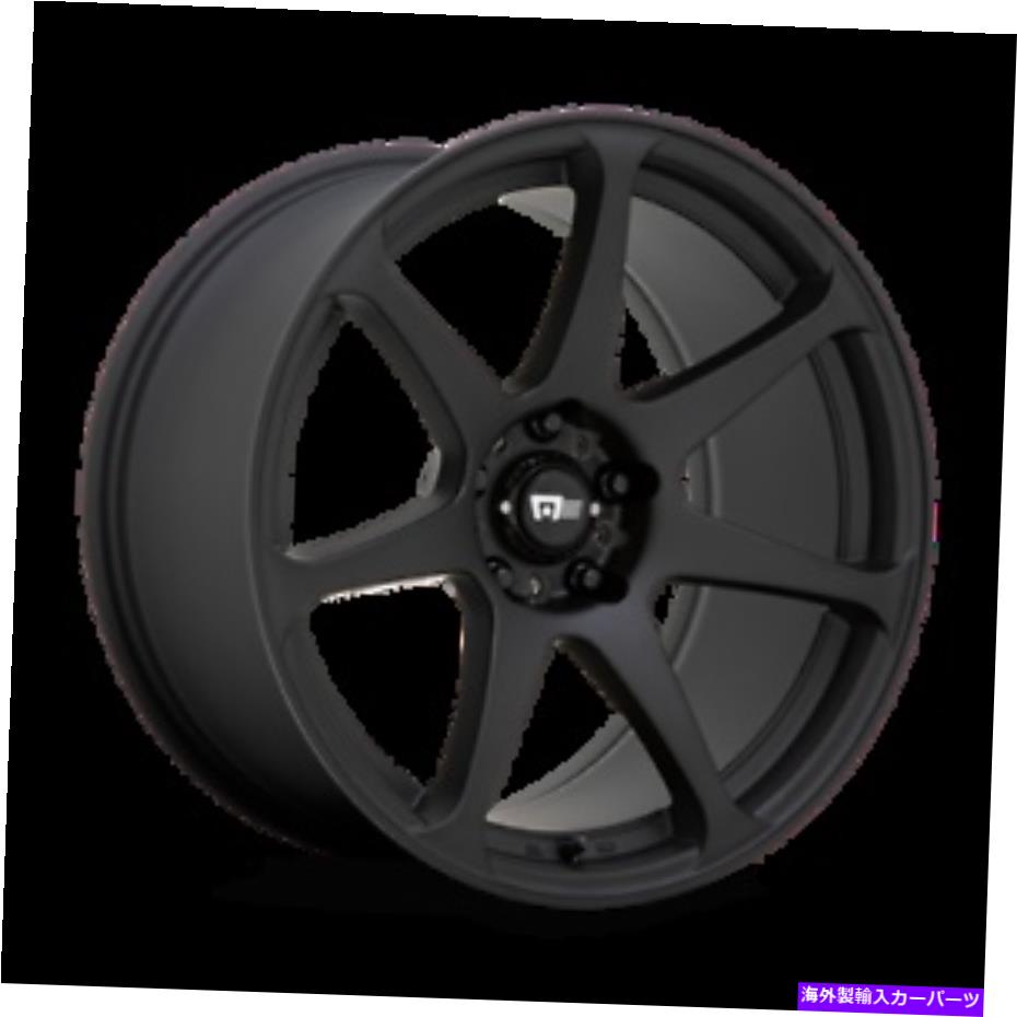 ホイール　４本セット 18x9.5 motegi mr154バトルマットブラックホイール5x4.5（15mm）セット4のセット 18x9.5 Motegi MR154 BATTLE Matte Black Wheels 5x4.5 (15mm) Set of 4【並行輸入品】｜Us Custom Parts Shop USDM