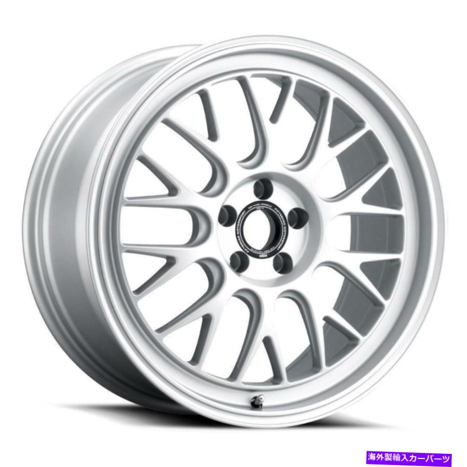 ホイール　４本セット 19x9.5 152ホールショットRSRラジアントシルバー（サテン）ホイール5x120（45mm）セット4 19x9.5 Fifteen52 Holeshot RSR Radiant Silver (Satin) Wheel 5x120 (45mm) Set of 4【並行輸入品】