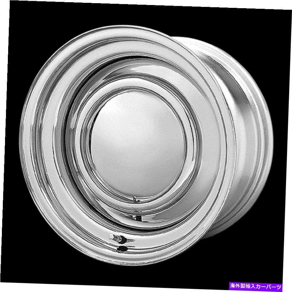 ホイール　４本セット 15x7アメリカンレーシングVN31クロムスチールホイール6x5.5（6mm）セット4 15x7 American Racing VN31 Chrome Steel Wheels 6x5.5 (6mm) Set of 4【並行輸入品】