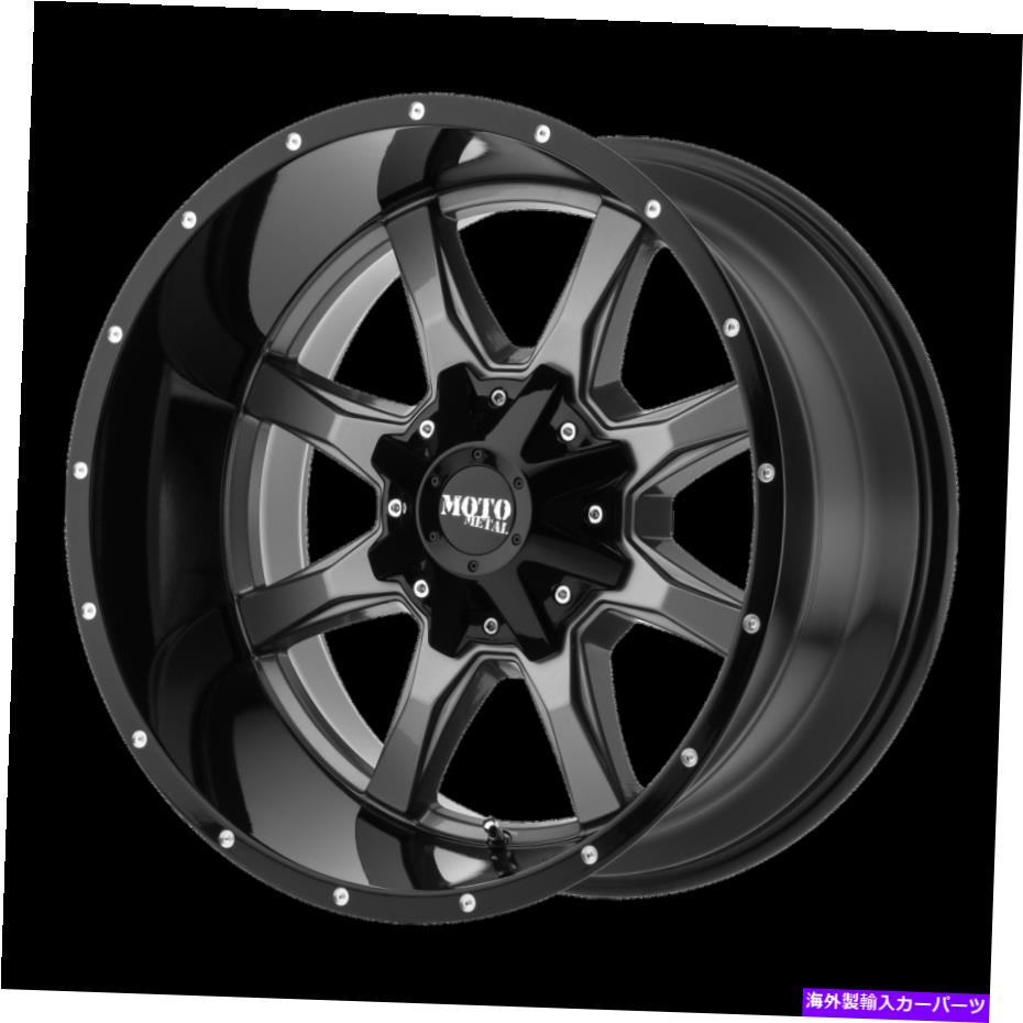 ホイール　４本セット 20x9 Moto Metal Mo970グロスグレーホイール6x135/6x5.5（18mm）4のセット 20x9 Moto Metal MO970 Gloss Gray Wheels 6x135/6x5.5 (18mm) Set of 4【並行輸入品】｜Us Custom Parts Shop USDM